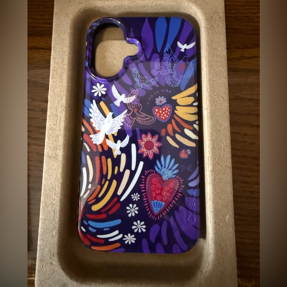 Casely VIVA LA VIDA Frida Kahlo  IPhone 16 Case (speck case/screen protector)